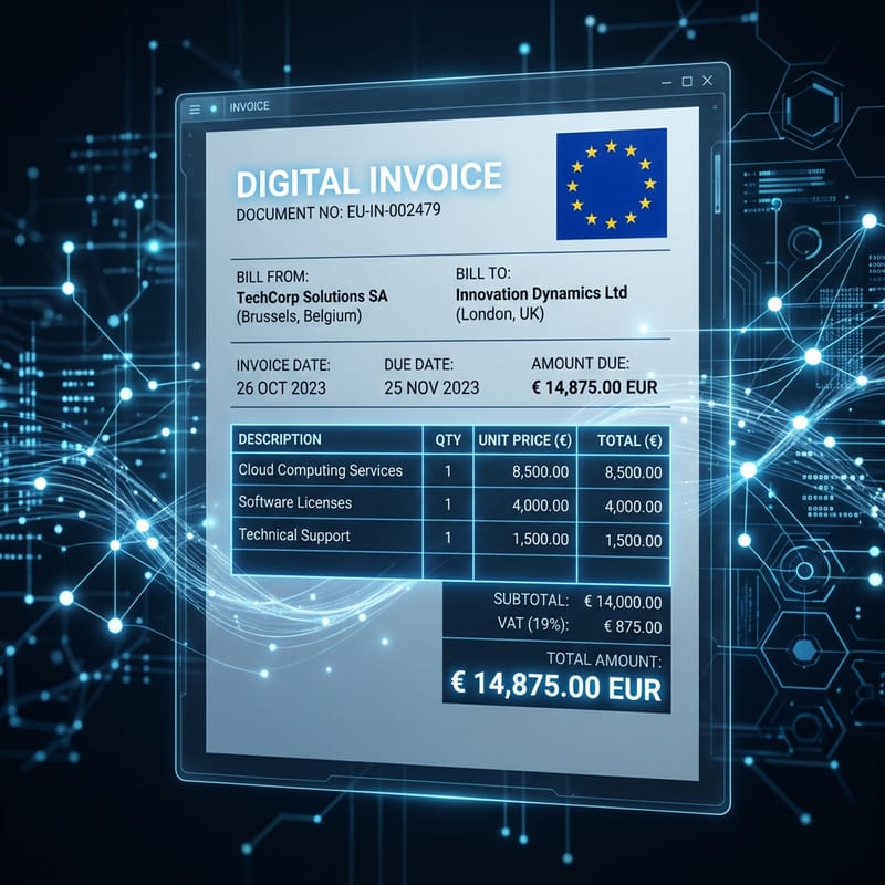 El país se convertirá en uno de los primeros estados miembros de la UE en exigir facturas electrónicas estructuradas para transacciones nacionales fuera de la contratación pública, siguiendo el mandato federal B2G existente desde 2019.